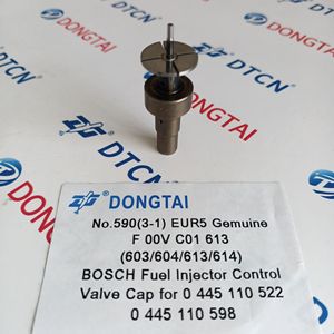 Non, 590(3-1) <span class=keywords><strong>EUR</strong></span> 5 Authentique Nouveau <span class=keywords><strong>F</strong></span> 00V C01 613(603604613614) Bouchon de soupape de commande d'injecteur de carburant pour 0 445 110 522 0 445 110 598 - Product Image 5