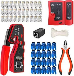 <span class=keywords><strong>Kit</strong></span> de caja de herramientas de reparación de computadoras profesional, Destornillador plano, cortador de alambre, herramientas manuales para red y mantenimiento, compatible con OEM personalizado - Product Image 5