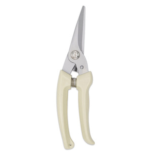 <b>Pruning</b> Shears Carbon Steel 5Mm Max Cut White Handles Manual Garden <b>Tool</b> For <b>Tree</b> Branches And Grape Picking - Product Image 4