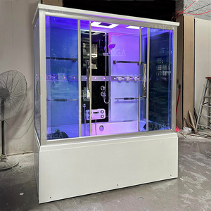 Salle de bain combinée avec <span class=keywords><strong>hammam</strong></span>, sauna, douche à vapeur, baignoire à remous <span class=keywords><strong>jacuzzi</strong></span>, cabine de massage - Product Image 2