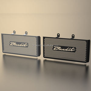 Protector de Rejilla para Radiador de Motocicleta para <span class=keywords><strong>SUZUKI</strong></span> GSF600 GSF600S GSF650 GSF650S <span class=keywords><strong>Bandit</strong></span> GSF 600 650 S 1995-2005 2006 - Product Image 1