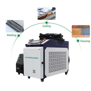 laser cleaning machine 1000w rust removal tool three in one laser machine cut weld clean machine