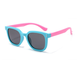 Gafas de Sol Polarizadas de Silicona TAC de Buena Calidad con Montura Cuadrada para Niños y Niñas, Modelo Rice Nail 2026 - Product Image 2