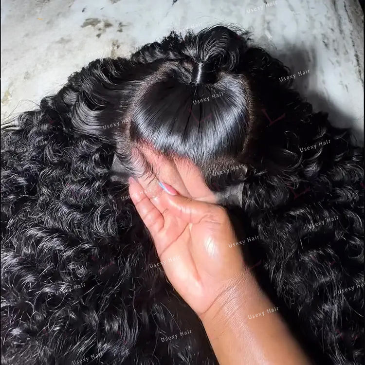 wig curly human hair