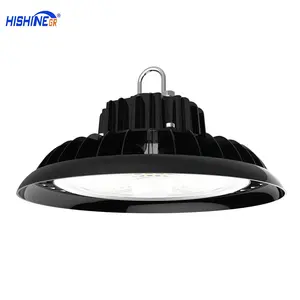 Kat fiyat Hishine ince IP65 UFO tavan lambası 100W 150W 200W 250W UFO LED depo için tavan lambası s