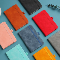 Carnet A6 personnalisé, couverture en cuir souple, journal, mini-carnet simple, pochettes, petit carnet portable