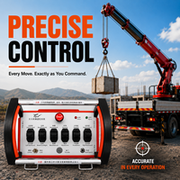 Télécommande proportionnelle sans fil 12V 24V certifiée CE, économique, compatible avec les grues XCMG
