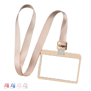 Durable <b>ID</b> Badge Holder with Lanyard Work Office Card Holder Waterproof Name <b>Tag</b> Conference Exhibition Neck Strap - Product Image 2