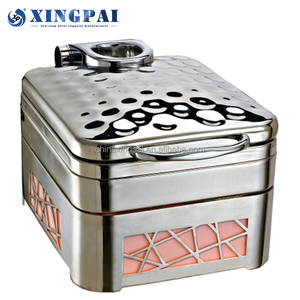 XINGPAI, otros suministros para hoteles y restaurantes, equipo de catering de acero inoxidable 304, calentador de alimentos, plato para frotar - Product Image 3