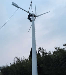 Горизонтальная ветряная турбина мощностью 5 кВт 240 В 380 В - Product Image 3