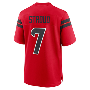 Maglia da Football di Houston, 3 <span class=keywords><strong>Dell</strong></span>, 7 Stroud, 12 Collins, 24 Stingley Jr, 51 Anderson Jr, Jersey Ricamata dei Giocatori - Product Image 3
