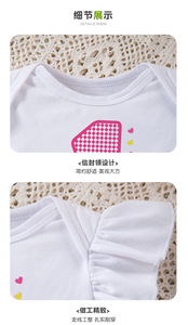 <span class=keywords><strong>Set</strong></span> Vestito Estivo per Primo <span class=keywords><strong>Compleanno</strong></span> Bambina, Gonna a Fiori con Paillettes, Fascia per Capelli, Tessuto Morbido, Opzione Logo Personalizzato, Fine Anno - Product Image 5