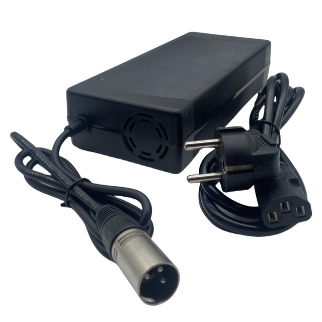 Lithium Battery Charger 36V 42V 48V 54.6V 52V 58.8V Li-ion Battery Pack Charger for Ebike Electric Bike DC XLR RCA