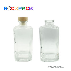 500ml échantillon gratuit bouteilles de jus de vin de bière en verre vide avec étiquette personnalisée - Product Image 4