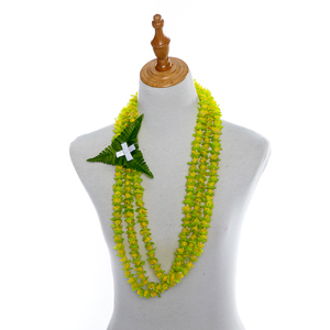 Guirnalda Hawaiana Mini Jasmine de Cuello Largo para Celebración de San Valentín y Año Nuevo - Product Image 2