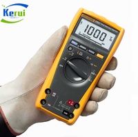 Multimeter Digital Presisi Tinggi 179C True RMS CAT III Uji Loop 4-20mA Pengukur Suhu Pemeliharaan Listrik