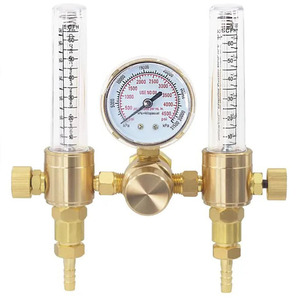 Régulateur double argon pour soudage et découpe (MIG/TIG) avec débitmètre pour soudage TIG - Product Image 2