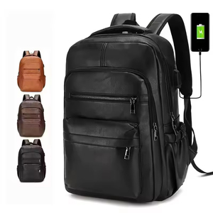 Sac à dos de voyage pour hommes d'affaires, grande capacité, imperméable, avec port USB, pour l'école et l'ordinateur portable, vente en gros sur mesure - Product Image 1