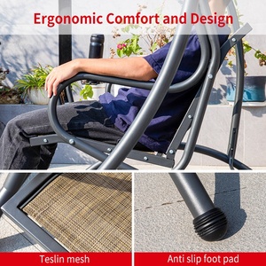 Atacado Barato Impermeável Poliéster Canopy <span class=keywords><strong>Swing</strong></span> Popular Jardim Pátio <span class=keywords><strong>Swing</strong></span> Cadeira Pendurada Com Suporte para 2/3 Pessoa - Product Image 3