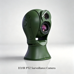 Caméra de surveillance EO/IR PTZ, caméra thermique infrarouge longue portée, suivi automatique - Product Image 2