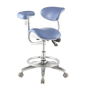 Fauteuil dentaire XZS1265 avec accoudoir pivotant, capacité 500 kg, réglage de la hauteur sur 3 niveaux, vérin à gaz BIFMA pour clinique et chirurgie - Product Image 2