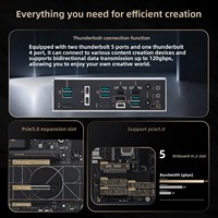 Untuk Motherboard Desktop ProArt Z890-CREATOR WIFI dengan CPU Intel 285K/265K/265KF-Baru