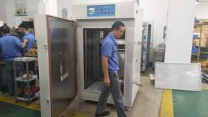 Edelstahl-Heizofen Trocknungs kammer Pcb Zwangs luft trocknungs ofen Begehbarer Ofen - Product Image 6