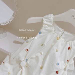 Child Star Circle Girls Sleeveless Dress Breathable Summer Vest Dress For Little Girls - Product Image 3