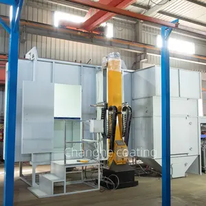 Changhe Volautomatische Elektrostatische Poedercoating Lijn Voor Spuitverf Aluminium Profiel Aangepaste Auto Poedercoating Plant