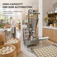Machine automatique 110 V pour la fabrication de pains vapeur fourrés, de mochi, de soup dumplings, de Xiao Long Bao, de Siopao, de Baozi, de Momo et de Xiaolongbao