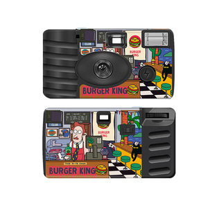 Cámara Desechable de Formato Completo con Ilustraciones de "Burger King", 27 Fotos a Color, Mini - Product Image 3