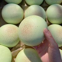 Jouet à presser en plastique ultra-doux et super-moelleux en forme de melon miel, à rebond lent