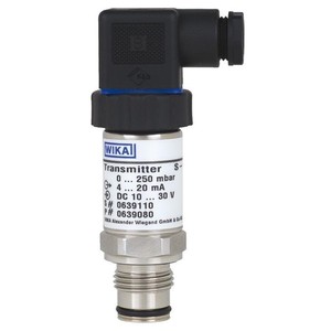 Transmisor de Presión Wika 0-250 Mbar 4-20 mA para Uso Industrial - Product Image 1