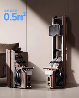 Máquina de remo YX 2026 de nuevo diseño, fabricada en China, máquina de remo sentada con volante de inercia de 1.7 kg, máquina de remo para gimnasio con aplicación gratuita Ypoofit