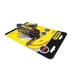 Herramienta de combinación portátil <span class=keywords><strong>Stanley</strong></span> 14 herramientas de acero funcionales en 1 6 cabezas de destornillador 4 mangas cuchillo Sierra archivo y abrebotellas - Product Image 4