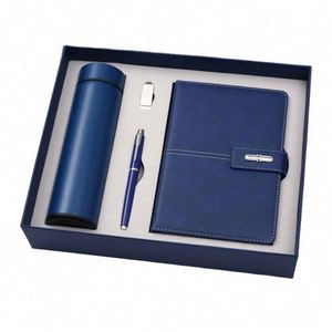 Artículos Promocionales al por Mayor, Cuaderno Personalizable, Diario, Termo, Set de Regalo con Cuaderno, Bolígrafo y Botella de Agua - Product Image 2