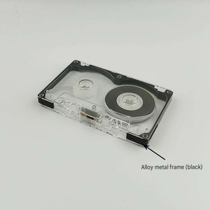 Casete de Audio Personalizado con Marco de Metal de Aleación, Bobina Abierta, 46 Minutos, Doble Cara, Grabación de Alta Fidelidad, Estilo Vintage - Product Image 2