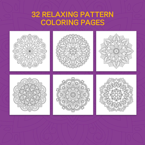 Nouveau livre de <span class=keywords><strong>coloriage</strong></span> mandala transfrontalier <span class=keywords><strong>pour</strong></span> adultes, anti-stress, 32 pages, activités de dessin et de peinture, papier de haute qualité, parfait - Product Image 2