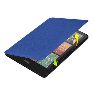 Étui en PU mince au design personnalisé pour <span class=keywords><strong>Kindle</strong></span> Colorsoft 7 pouces 2024 12e génération tout nouveau étui <span class=keywords><strong>Kindle</strong></span> Paperwhite Sleep Cover avec sangle - Product Image 3