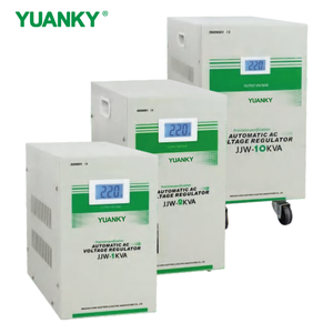 Régulateur de tension numérique électronique monophasé JJW <span class=keywords><strong>série</strong></span> 220V AC, capacité 2 KVA, boîtier en fer, certifié CE ISO9001 - Product Image 1