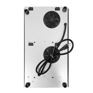 Table de cuisson à induction encastrable et sur plan de travail certifiée ETL, cuisinière électrique double zone 12 pouces 1800W pour camping-car et petite cuisine - Product Image 3