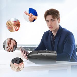 เครื่องนวดมือไฟฟ้าแบบพกพาพร้อมการบำบัดด้วยความร้อนแบบชาร์จ USB สำหรับบรรเทาอาการปวดข้อต่อนิ้วมือข้อมือสำหรับการเดินทางใช้ในสำนักงาน - Product Image 2
