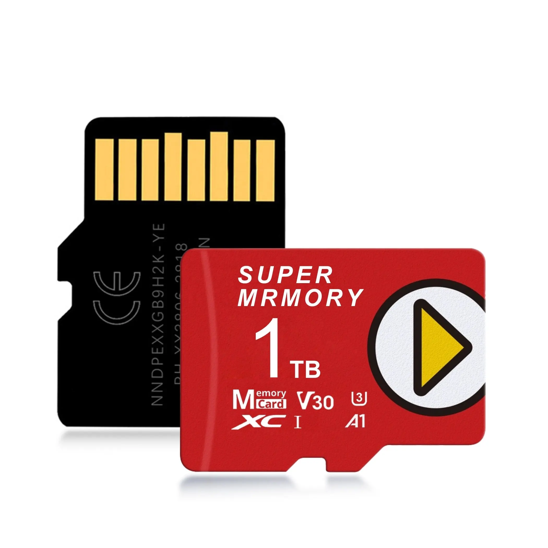 오리지널 칩 실제 용량 1TB 마이크로 TF 카드 게임 큐브 게임 콘솔 용 풀 GB 메모리 SD 카드