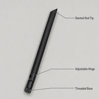 Antenne dipolaire omnidirectionnelle intérieure Aurora Yu AN58 4G LTE 5G NR avec charnière pivotante à 180° et fixation directe par vis, gain 2dBi/5dBi pour CPE WiFi