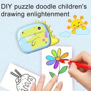 Appareil photo numérique amusant pour enfants, jouets de fête, jeux, meilleurs appareils photo pour enfants 2026, caméra vidéo avec autocollants - Product Image 6