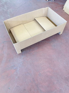Caja de cartón corrugado personalizable biodegradable de 5mm de espesor Embalaje de papel de primera calidad Made in Italy para comercio electrónico - Product Image 3