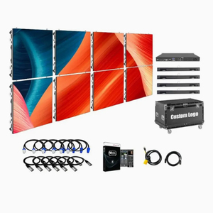 Écran LED de location à prix d'usine avec processeur Nova P3.91, armoire 500x1000 mm, mur vidéo LED haute fréquence de rafraîchissement pour événements - Product Image 1
