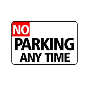 优质交通和停车禁止停车标志贴牌交通标志