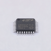 C8051F310-GQR Microcontrôleur 8 bits 25 MHz 16 Ko Flash 1,25 Ko RAM ADC 10 bits 21 canaux LQFP-32 Puce IC Microprocesseur Originale