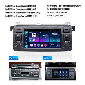 Radio de Coche Android de 7'' para BMW <span class=keywords><strong>E46</strong></span> M3 316 323 328 Coupé 318 320 325 <span class=keywords><strong>330</strong></span> Reproductor Multimedia 2Din Estéreo Autoradio GPS Navegación - Product Image 3